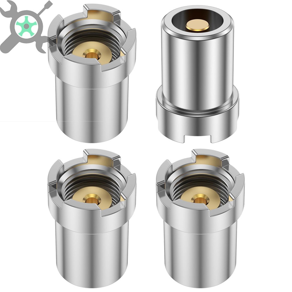 4ชิ้นเกลียวอะแดปเตอร์304สแตนเลสแหวนเกลียวอะแดปเตอร์ชุด510อะแดปเตอร์แม่เหล็กเกลียว ร้านค้า2721