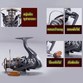 🔥OilStars BK 2000-7000 รอกชิมาโน่ รอกหยดน้ำถูกๆ รีลปั่น รอกเบส รอกตกปลา โยกโลหะเต็มรูปแบบ รอก สปิน สปินนิ่ง เบ็ดตกปลา
