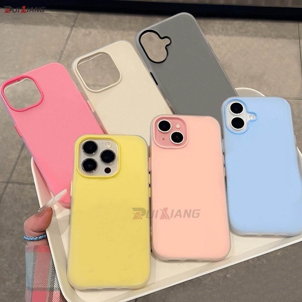 สําหรับRedmi 15C 15 หมายเหตุ 14 Pro 14C 13X 13C A5 A3 A1 11 11S 12C 10C Note12 11Pro 10S 9S Poco C85 C75 C65 C71 M6 X6 X5 X3 RUIYANGกรณีนุ่มสี - รูปที่ 2