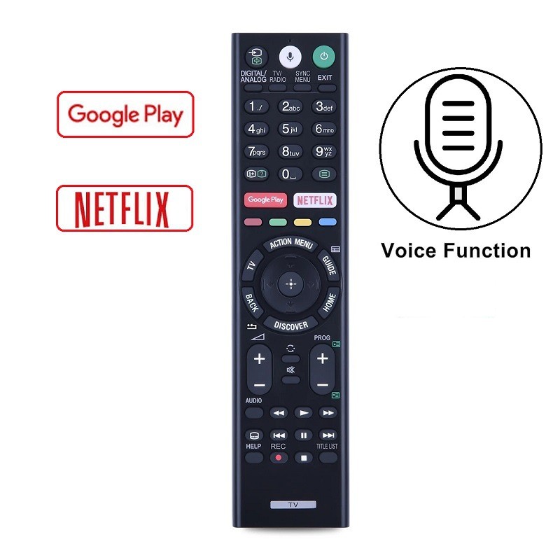 RMF-TX310E เหมาะสําหรับ Sony TV Voice รีโมทคอนโทรล TX200P TX310P TX200E4.6