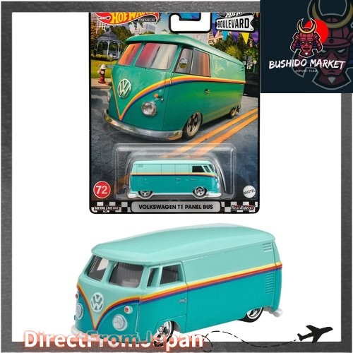 Hot Wheels Boulevard - Volkswagen T1 Panel Bus (อายุ 3 ปีขึ้นไป) HKF18 【DirectFromJapan】