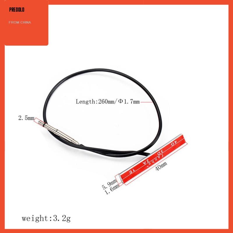 [Predolo] 1 ชิ้นสีแดงไวโอลิน Fiddle Pickup Piezo สําหรับไวโอลิน Fiddle อุปกรณ์เสริมชิ้นส่วน