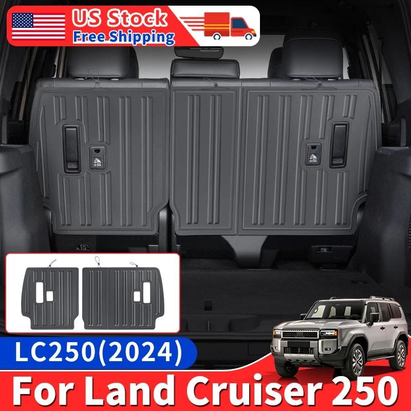 สําหรับ Toyota Land Cruiser 250 2024 2025 Lc250 Fj250 1958 2nd + 3rd เบาะรองนั่งพรมตกแต่งภายในอัพเกร