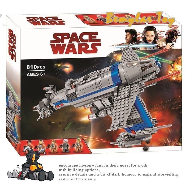 Bemular Hobby BM1X ใช้งานร่วมกับ Star Wars 75188 Resistance Bomber Building blocks EW7
