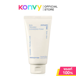 Innisfree Cleansing Foam อินนิสฟรี โฟมล้างหน้า 150ml (Green Tea/Bija Trouble/Jeju Volcanic)