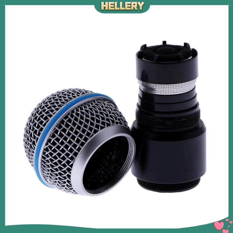 [HelleryPH] หัวแคปซูลทดแทนไมโครโฟนไร้สายสําหรับระบบไมโครโฟน PGX24 SLX4
