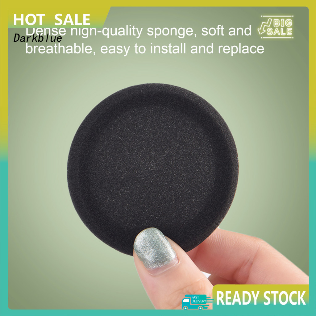 <Darkblue> 2 ชิ้นหูฟังเปลี่ยนฝาครอบป้องกันสําหรับหูฟัง AKG K420 K430 K450 Series