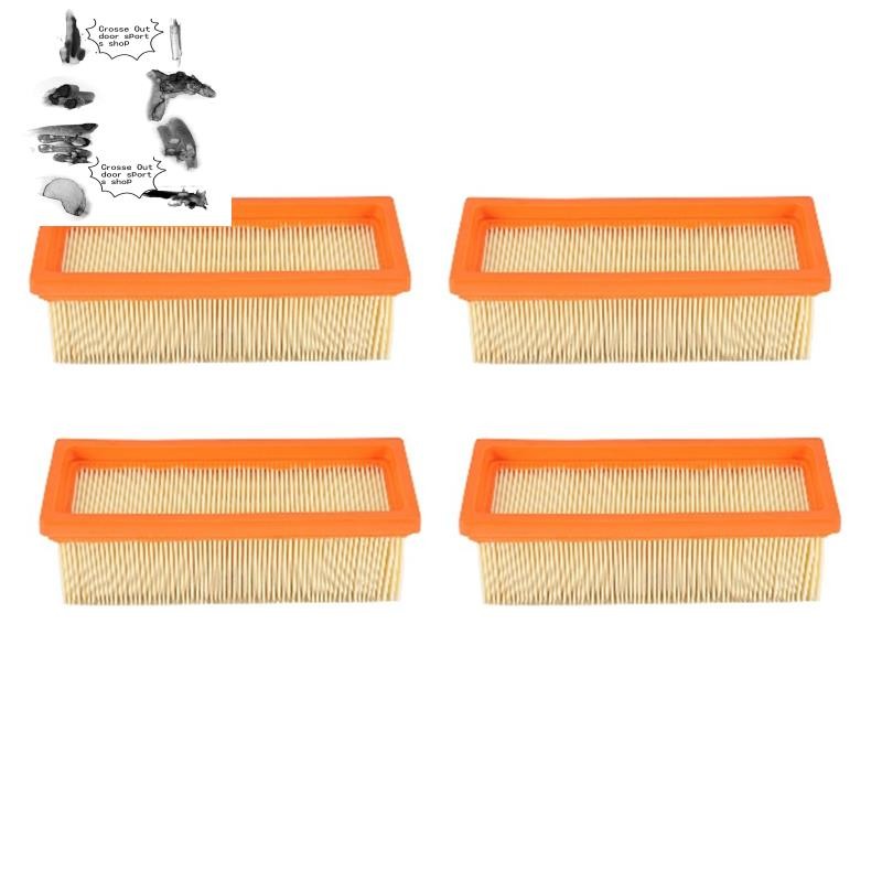 ตัวกรองเครื่องดูดฝุ่นเปลี่ยน- ชุด 4 ชิ้นสําหรับรุ่น SE2001 SE3001 SE5.100, SE6.100 2501, 2701 2801, 