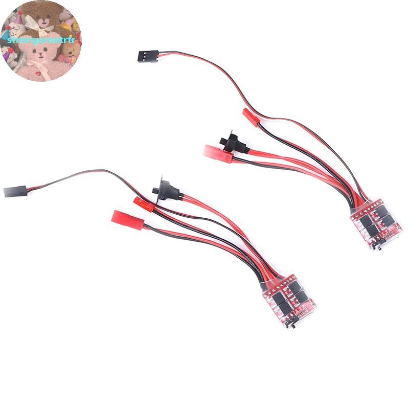Strongaroetrtr 20A ESC 30A ESC มอเตอร์ความเร็ว RC ESC 2KHz ส่งต่อย้อนกลับแปรงเบรค TH