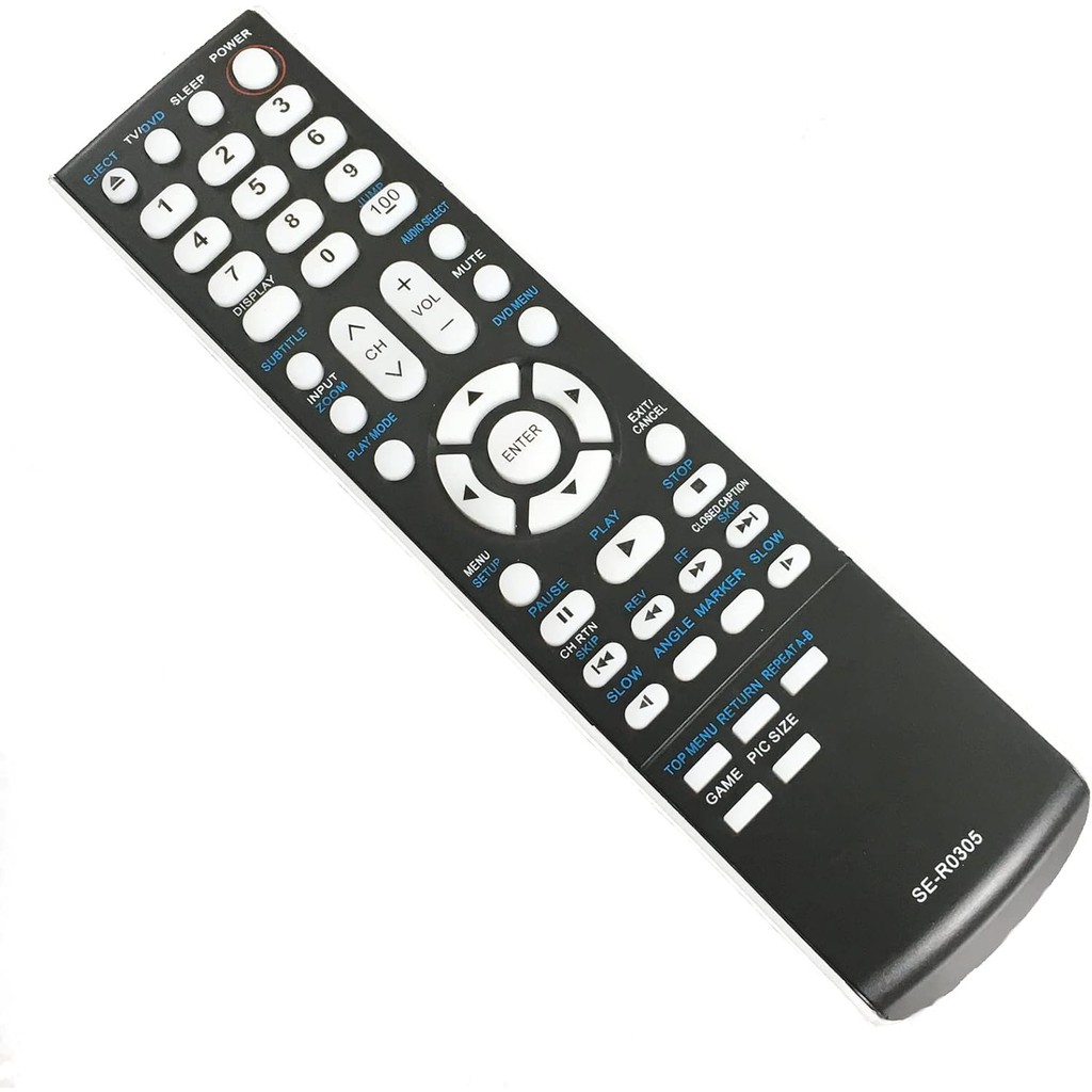 เปลี่ยนรีโมท SE-R0305 fit สําหรับ Toshiba LCD TV DVD Combo 19LV505C 22LV505C 19LV610U-T 22LV610U-T 2