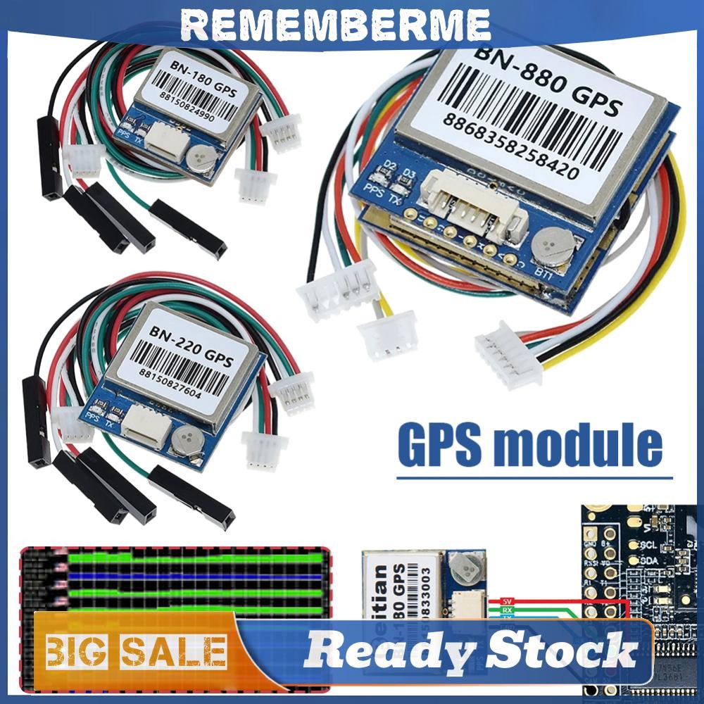 BN220 BN180 BN-880 GNSS GPS โมดูล 3.0V-5.0V TTL ระดับเที่ยวบินควบคุม GPS เสาอากาศโมดูลในตัวเสาอากาศส