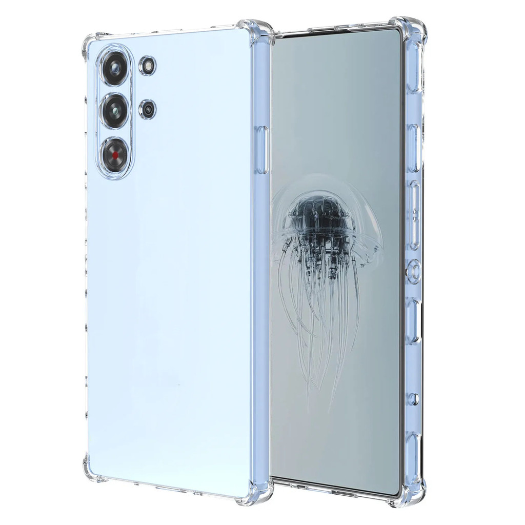 ZTE สี่มุมกันกระแทกกรณีTPUโปร่งใสสําหรับZTE Nubia Red Magic 10S Pro 10 Pro RadMagic 10 Airฝาครอบป้อง