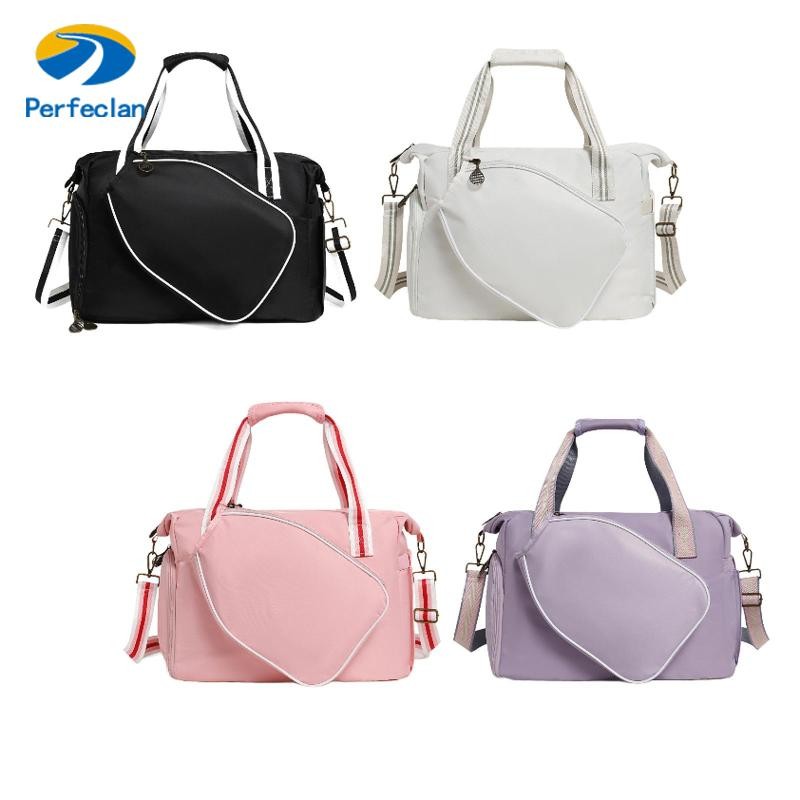 Perfectlan Pickleball Racket Bag พร้อมสายรัดข้อมือแบบปรับได้ พกพาสะดวก เหมาะสำหรับทั้งผู้ชายและผู้หญิง