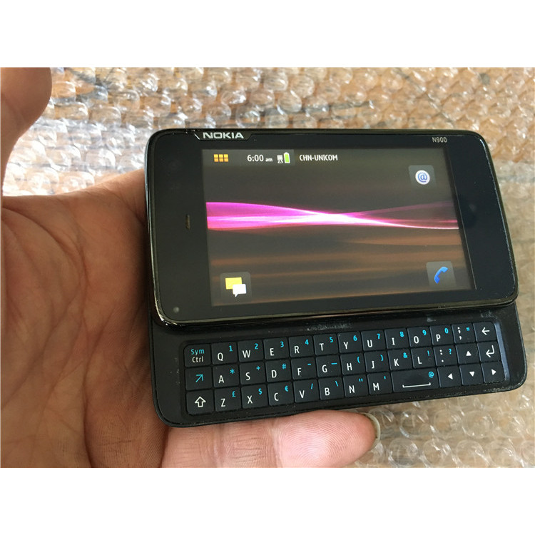 Nokia/Nokia N900 32G Original Case Real Shot Look at Photos Shipment จอแสดงผลภาษาอังกฤษ One ไฟฟ้า On