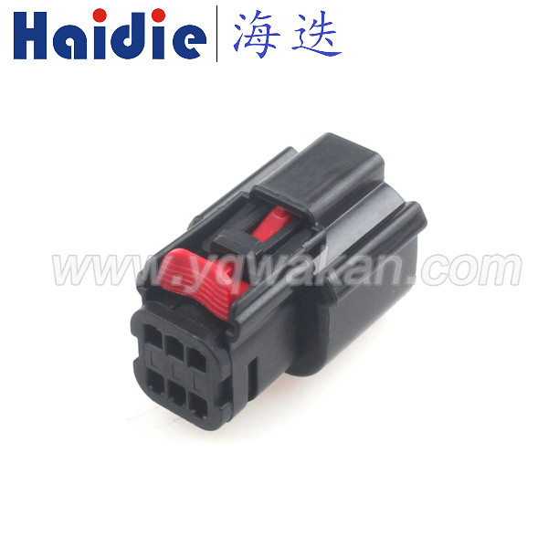 33472-0606 ปลั๊กไฟหน้า Ford/Mondeo/Buick/Chevrolet ที่ใช้งานได้ 6P พร้อมเทอร์มินัล