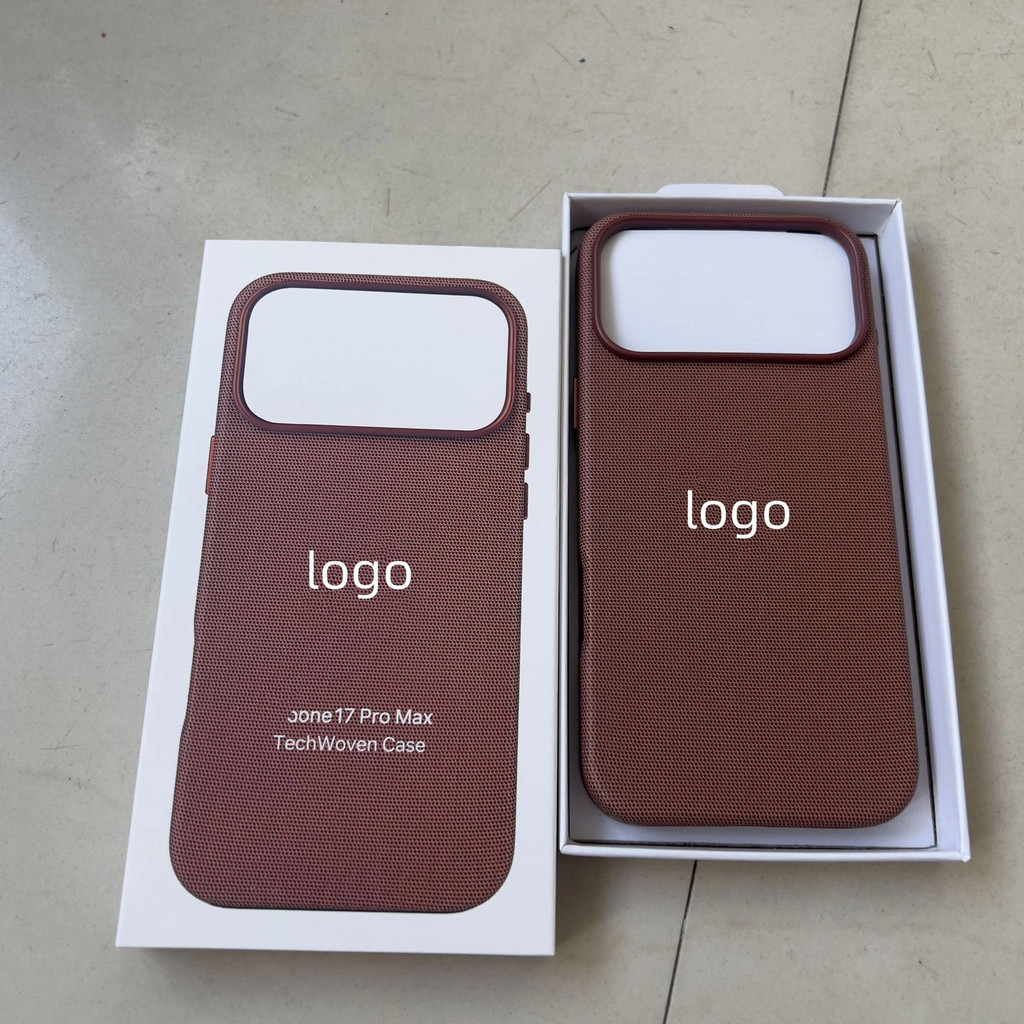 เหมาะสําหรับ iPhone 17 Pro Max Leather 17air Fiber Patterned Magnetic Phone Case พร้อมแอนิเมชั่น - รูปที่ 7