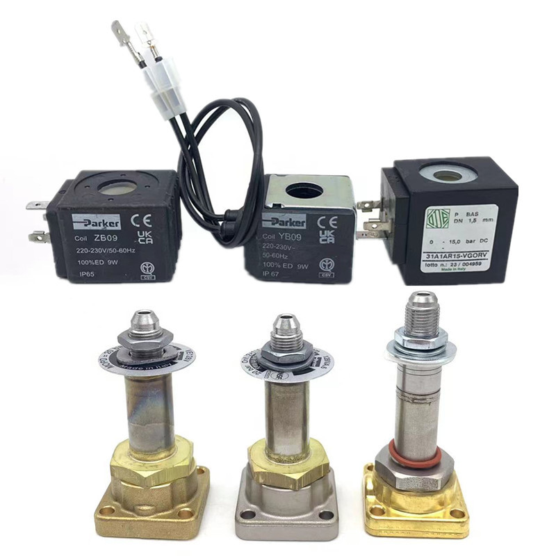 Nova Aibo เครื่องชงกาแฟกึ่งอัตโนมัติ Brewing Head Solenoid วาล์ว Brewing Head Solenoid วาล์ว Core Co