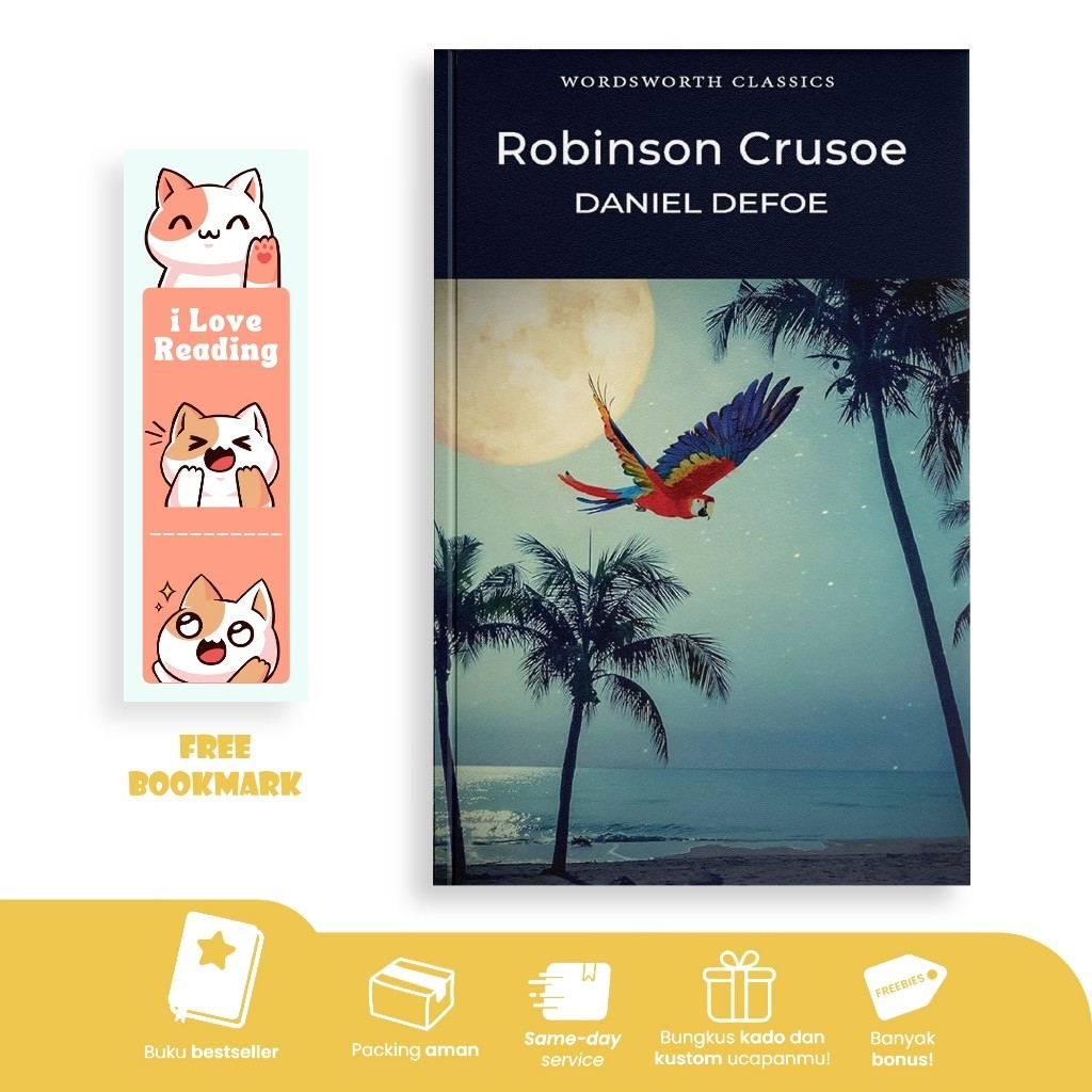 Robinson Crusoe โดย Daniel Defoe
