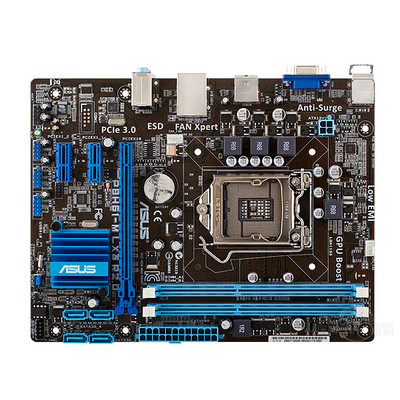 Asus/Asus P8H61-M LX PLUS 1155 Pin H61 เมนบอร์ดทั้งหมดที่เป็นของแข็ง