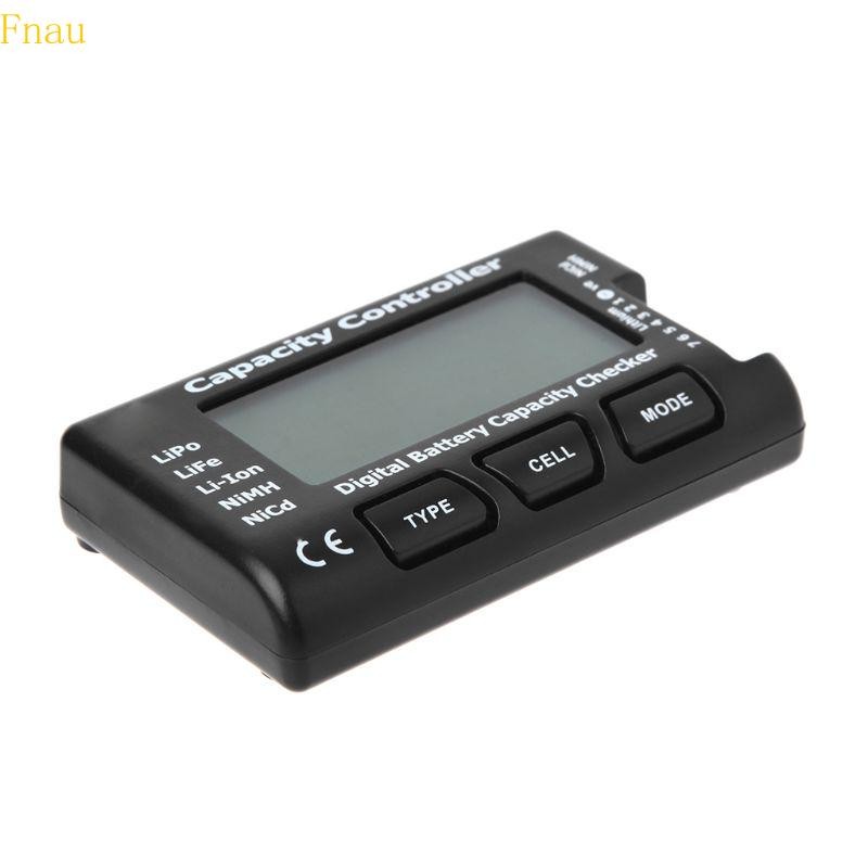 Fnau RC CellMeter-7 เครื่องตรวจสอบความจุดิจิตอลสําหรับ Nicd NiMH LiPo LiFe Li-ion