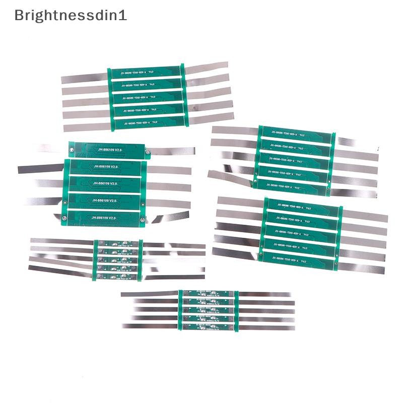 [Brightnessdin] 5 ชิ้น 2A 3A 4.5A 6A 7.5A 9A BMS PCM แผ่นป้องกันแถบนิกเกิลเชื่อมสําหรับ 1S 3.2V Li-I
