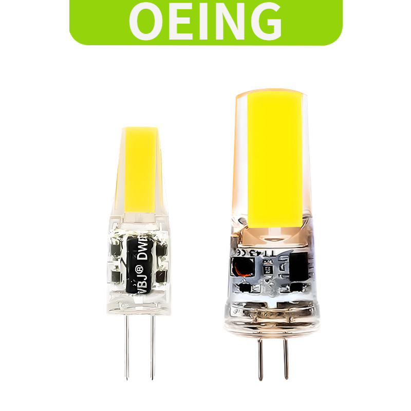 OEING หลอดไฟ LED Sapphire 2508 ลูกปัด G4 12V 220V 3W 5W แสงสีขาว 6000K แสงอบอุ่น 3000K