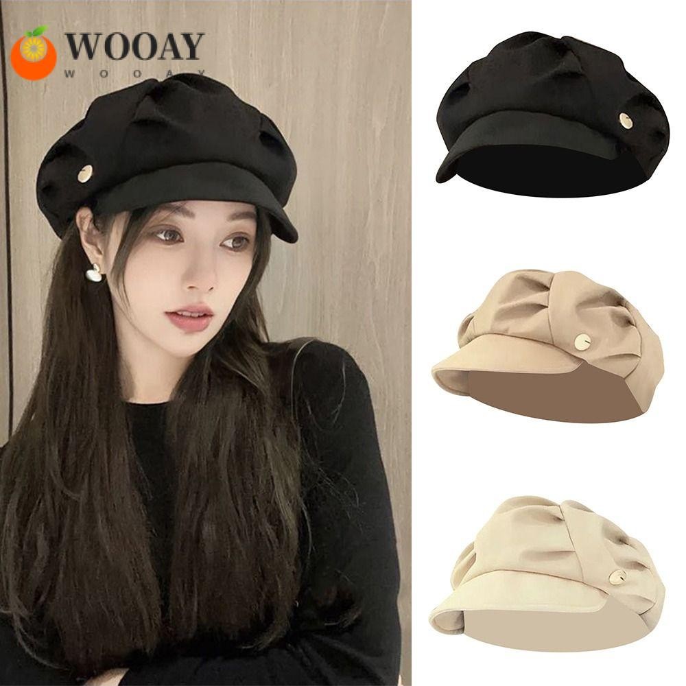 หมวก Newsboy สไตล์แฟชั่น แบบbreathable สำหรับฤดูใบไม้ร่วงและฤดูหนาว