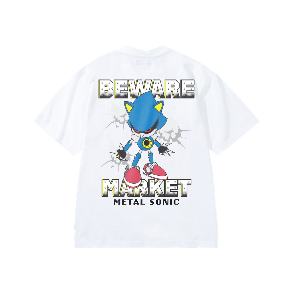 2025 MARKET X SONIC KNUCKLES KIDS T-SHIRT 03