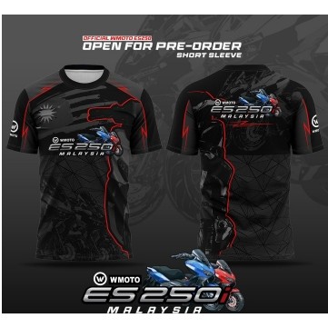 เสื้อยืดไมโครไฟเบอร์ Wmoto es250i