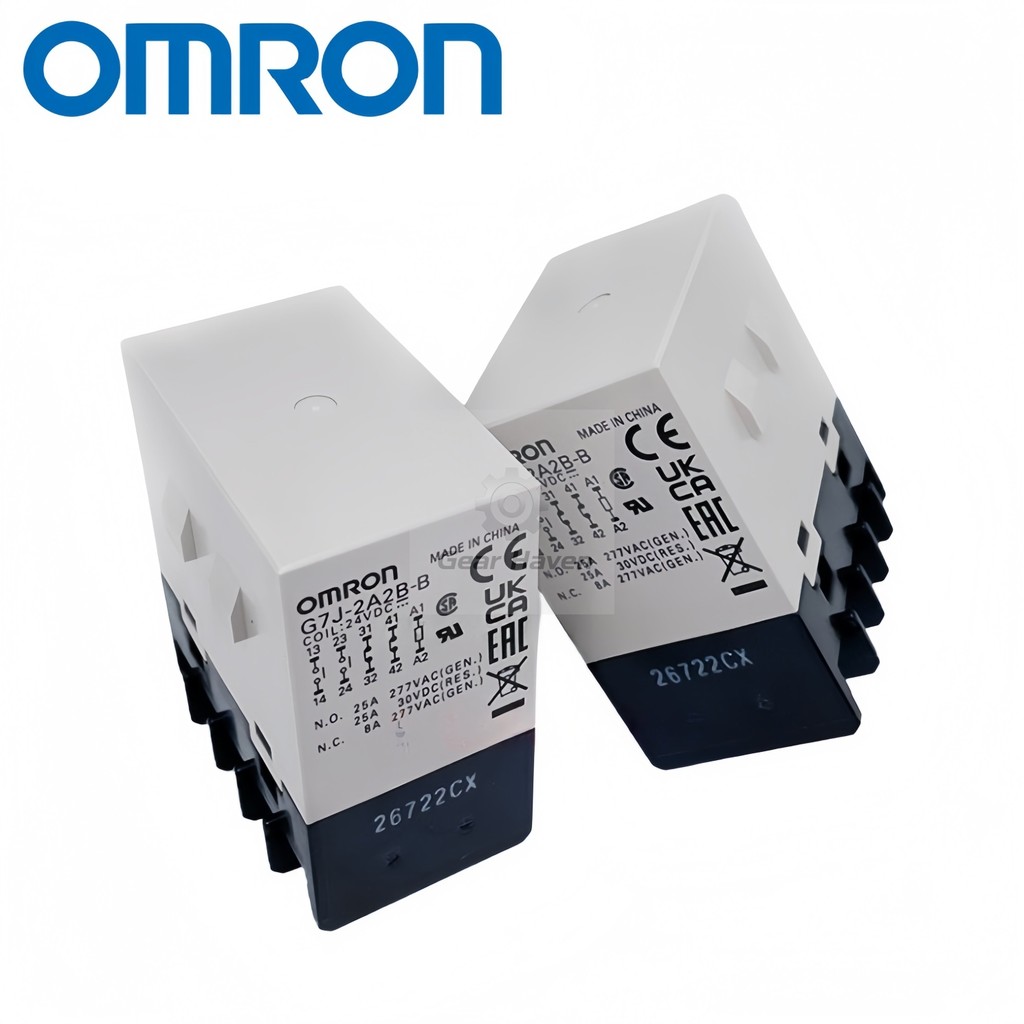 รีเลย์ไฟ Omron G7J-2A2B-B DC24V G7J-3A1B-B AC100 G7J-4A-B