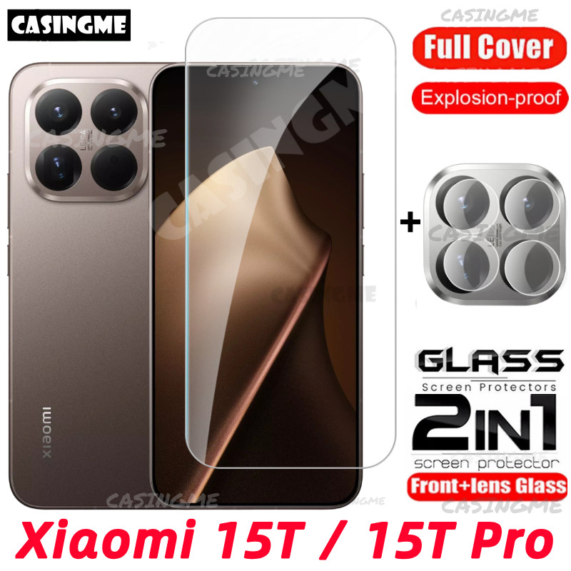Xiaomi 17T 15TPro 2025 กระจกนิรภัย Flim สําหรับ Xiaomi 15T 15T 15 T15 15TPro Xiaomi15T Pro 4G 5G 2025 ด้านหน้าฟิล์มกลับเลนส์กระจกกลับกล้องเลนส์ป้องกันหน้าจอ