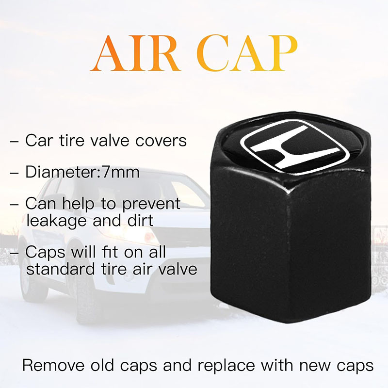carboss จุกลมยางรถยนต์ จุ๊บลมยาง พร้อมโลโก้ จุกปิดลมยางพร้อมประแจ ฝาปิดจุกลม ยางรถยนต์ 1 ชุด (4 อัน). ราคา ถูกที่สุด ดีลบีเคเค แกลเลอรีภาพที่ 5