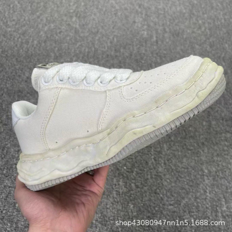 MMY Mihara Kangyu รองเท้าผ้าใบแบนผู้ชาย