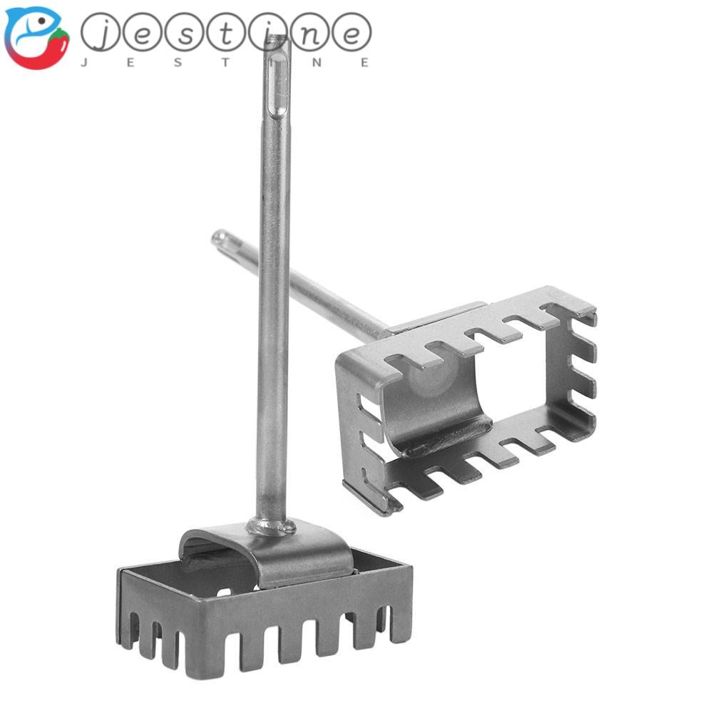 JESTINE เครื่องตัดรูสี่เหลี่ยม, Slotting Quick Cutting Square Socket Punch, Creative Punch Square-ha