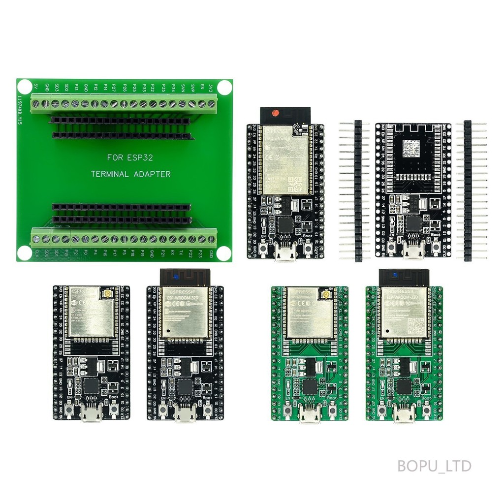 ESP32-DevKitC core board ESP32 บอร์ดพัฒนา ESP32-WROOM-32D ESP32-WROOM-32U