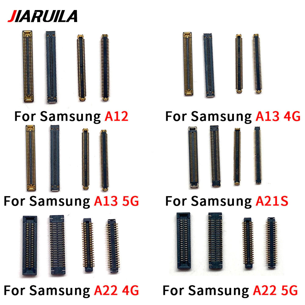LCD FPC หน้าจอสําหรับ Samsung A12 A13 A21S A22 4G 5G บนเมนบอร์ดอะไหล่