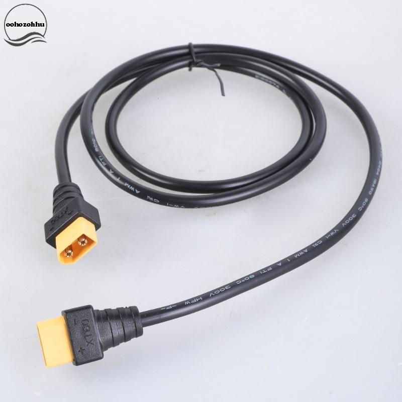 Ooh XT60 ถึง XT60 สายอะแดปเตอร์ XT60 ชายหญิงกับหญิงตัวเชื่อมต่อสายเคเบิล