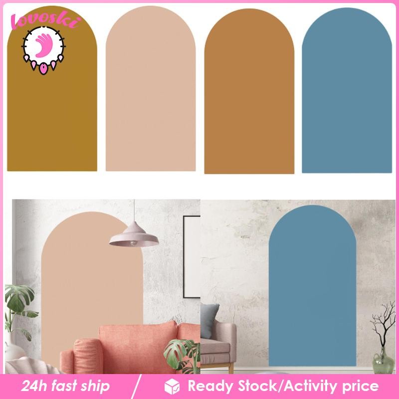 [Lovoski] Arch Wall Decal Boho Arch สติกเกอร์ผนังโมเดิร์นสติกเกอร์ Pvc Wall Wall วอลล์เปเปอร์สําหรับ