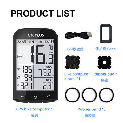 CYCPLUS M2/M1 จักรยานจักรยานนาฬิกาจับเวลา GPSComputer ความเร็วไร้สาย ANT + Odometer กันน้ํา