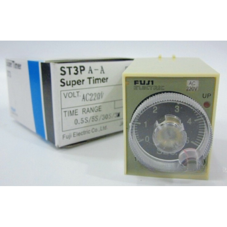 ส่งใว ST3P A-B TIME RANGE 220VAC 1S/10S/60S/6M ร้านในไทย