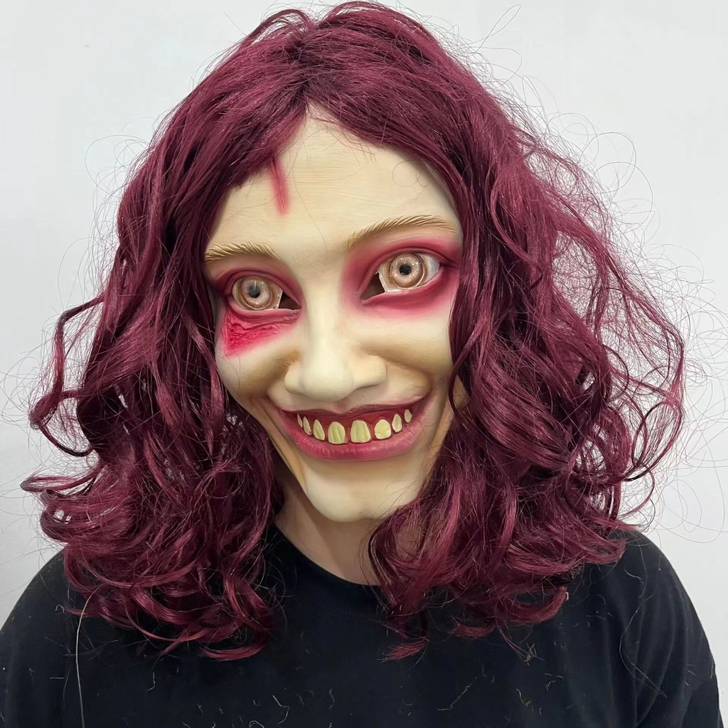 ฮาโลวีนรูปแบบใหม่ Evil Dead Rise Evil Dead Rise Ellie Mask Thriller สยองขวัญหมวกยาง