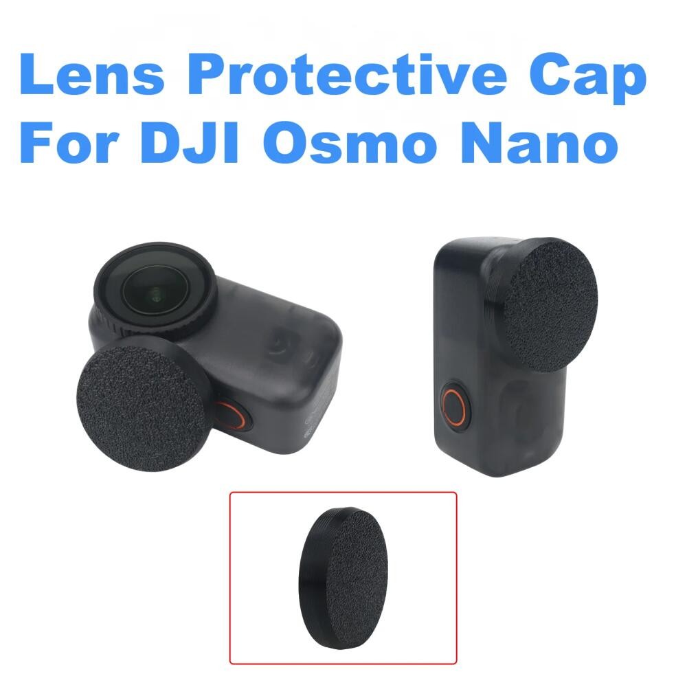ตัวป้องกันหน้าจอสําหรับฝาครอบฝาปิดเลนส์กล้อง DJI OSMO Nano, ฝาครอบป้องกันฝาปิดกันฝุ่นซิลิโคน