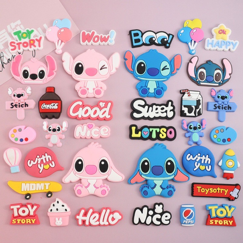 รองเท้า Charms น่ารักจากพีวีซีนุ่ม พร้อมการออกแบบลายเส้น-cartoon Diddy สำหรับตกแต่งรองเท้าและอุปกรณ์ของผู้หญิง