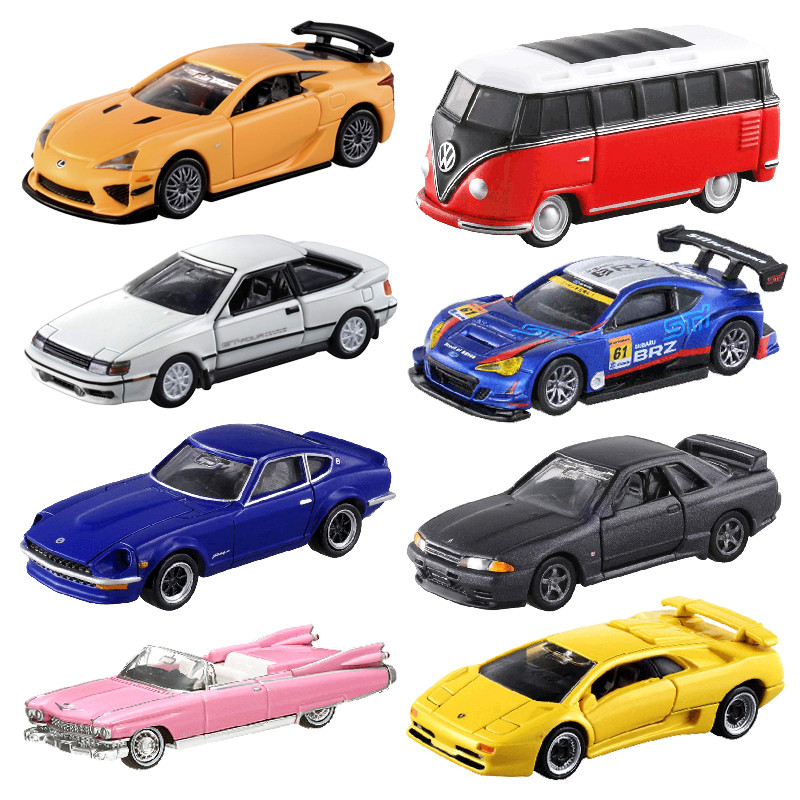 Domeka TOMY Black Box TP Simulation Alloy Car Model RX7 Car Model 1: 64 Toy Car Sports Car