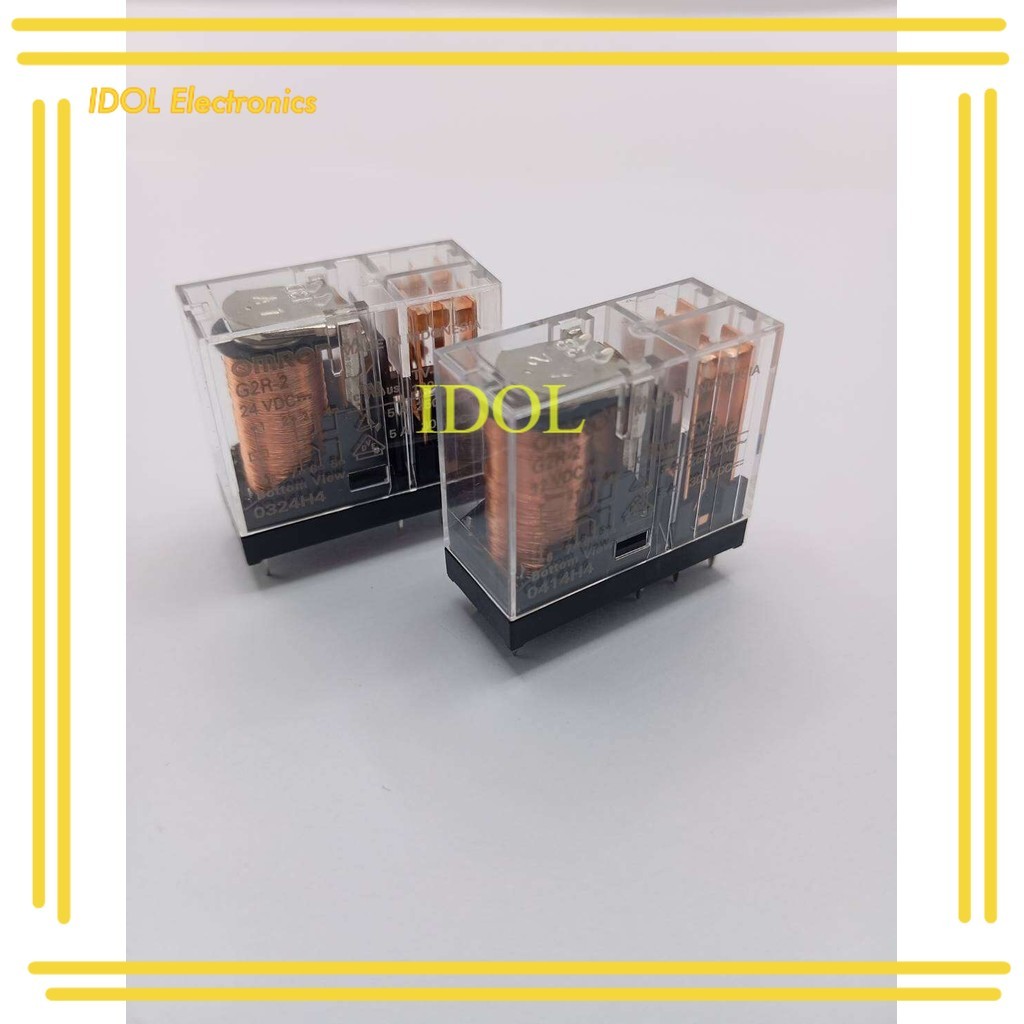 G2R-2 0MR0N รีเลย์ G2R-2-12VDC 12VDC 24vdc 220VAC 8pin พร้อมส่งจากไทย🇨🇷🛻