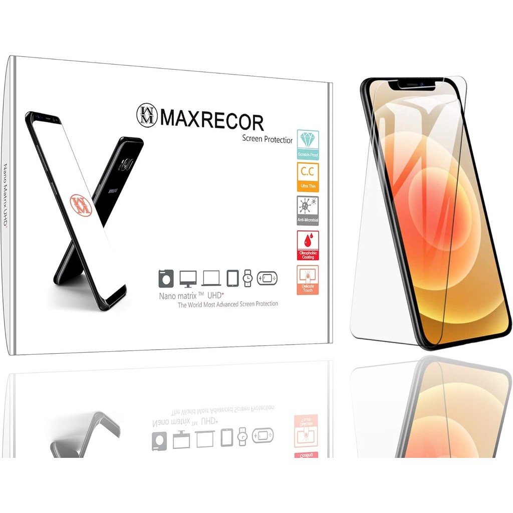 ฟิล์มกันรอยหน้าจอที่ออกแบบมาสําหรับการนําทาง BMW i3 ปี 2017 - Maxrecor Nano Matrix Crystal Clear