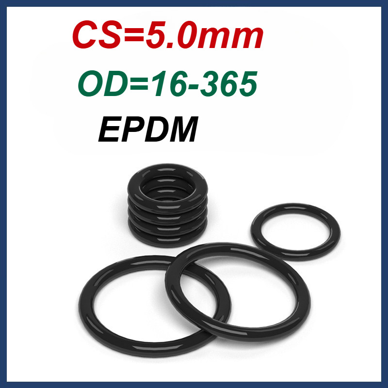 [MX] Sanyuan EPDM Rubber O-Shaped Sealing Ring OD16-365 * CS5mm EPDM Sealing Ring