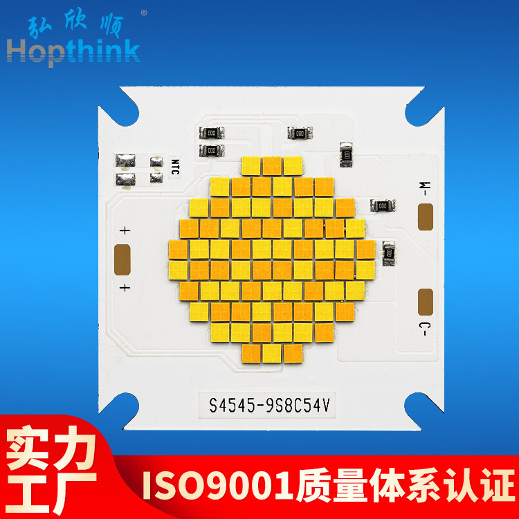 การถ่ายภาพวิดีโอ 400W High Power COB โคมไฟลูกปัด 54V ไฮไลท์ 17,000lm Fingering Ra  95 ซังสองสีแหล่งก