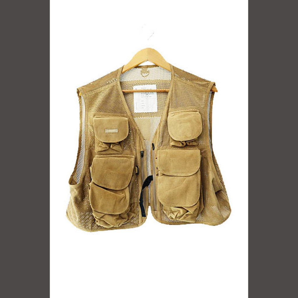 INNAT Vest suede Mesh leather Direct from Japan Secondhand