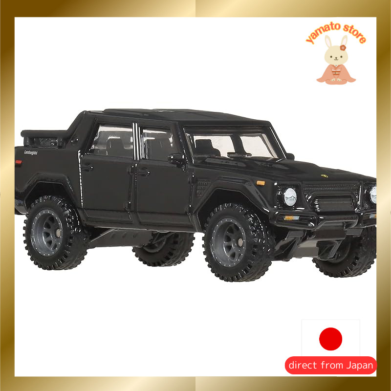 Hot Wheels Fast & Furious Lamborghini LM002 Vehicle Toy Miniature for Ages 3 and Up Black JBL86